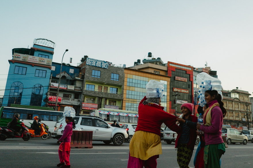 Trafic in Nepal